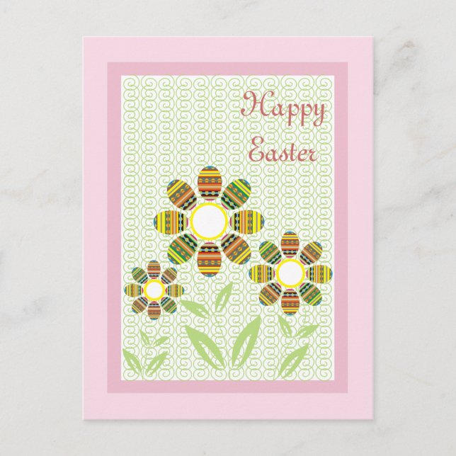 De Festividades Cartão postal do felz pascoa (Frente)
