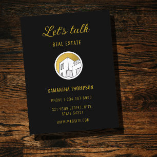 De Festividades Cartão postal do logotipo do Marketing imobiliário