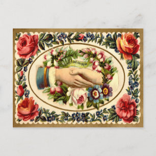 De Festividades Cartão postal do Namorados Vintage