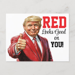 De Festividades Cartão postal do Presidente Donald J Trump