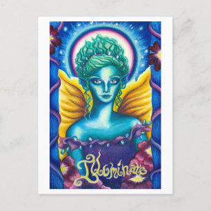 De Festividades Cartão postal iluminado