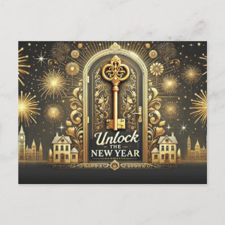 De Festividades Cartão postal Imobiliário - Anos novos