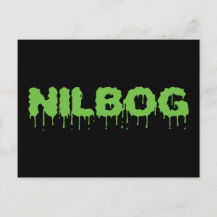 De Festividades Cartão postal NILBOG troll 2