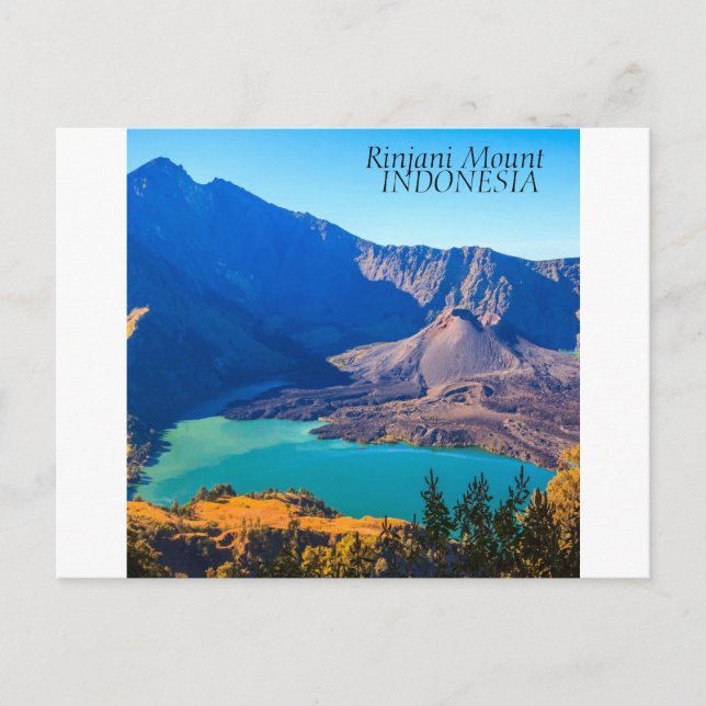 De Festividades Cartão postal Rinjani (Frente)