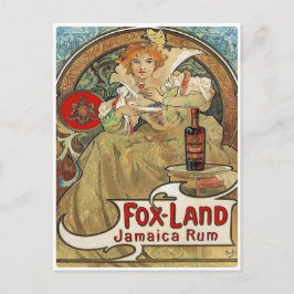 De Festividades Cartão postal - Rum Jamicce Art Nouveau