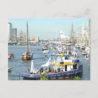 De Festividades Cartão postal SAIL Amsterdam Boat Parade DIY