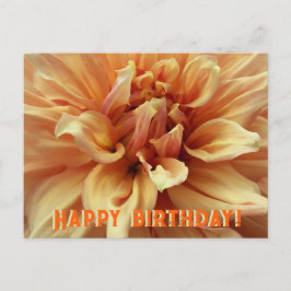 De Festividades Cartão postal Sunny Dahlia/Feliz Aniversário