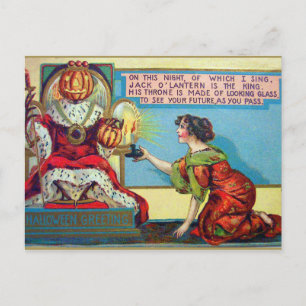 De Festividades Cartão postal Vintage Holiday