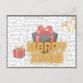 De Festividades Cartão postal Xmas