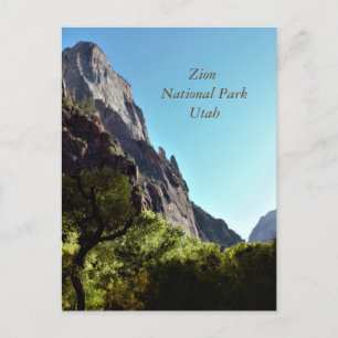 De Festividades Cartão postal Zion National Park Utah