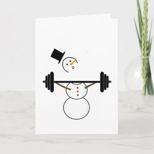 De Festividades Cartão Snowmen Snatch