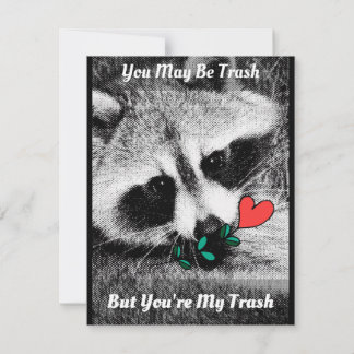 De Festividades Cartão Trash Panda V-Day