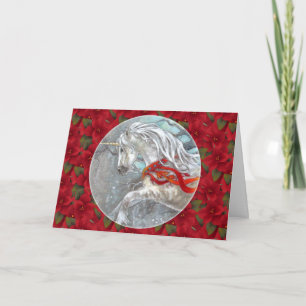 De Festividades Cartão - unicórnio decorativo do feriado