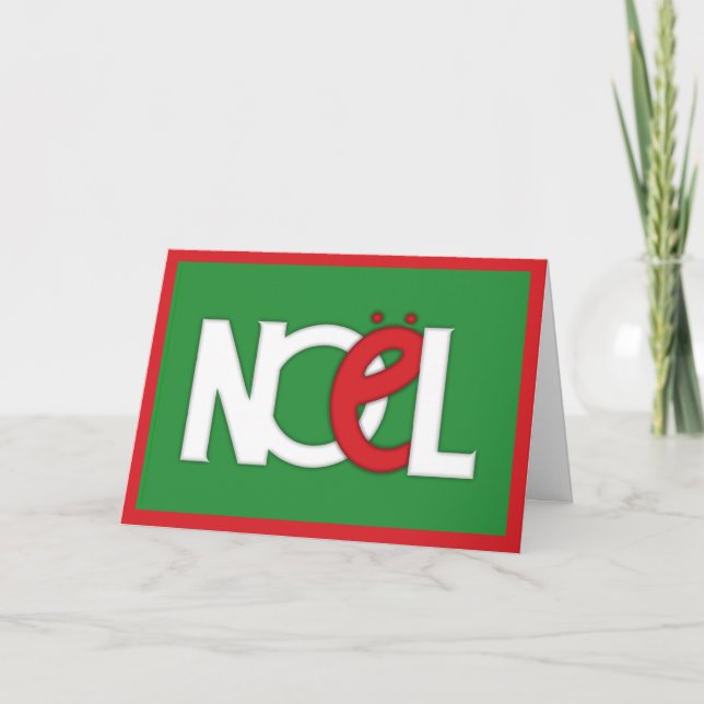 De Festividades Cartão Verde NOEL (Frente)