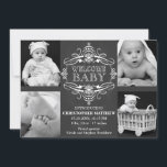 De Festividades Chalkboard Snowflake Winter Multiple Cartão com fo<br><div class="desc">© 2013 Designs socialitas. Anuncie o nascimento ou o seu novo bebê com este elegante banner caligrafia/roteiro e quatro (4) cartões fotográficos. Substitua as fotos de modelo com as suas. Esta carta de 4 fotos de nascimento faz uma bela manutenção para a sua família e amigos. Se precisar de ajuda...</div>