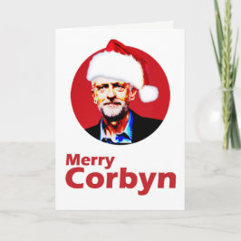 De Festividades Corbyn alegre - cartão