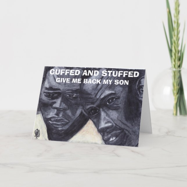 DE FESTIVIDADES CUFFED E ROUBADO, DÊ-ME O MEU CARTÃO FILHO (Frente)