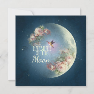 De Festividades DARSHAN of the Moon - Cartão Saudável
