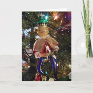 De Festividades Decoração do Nutcracker do Natal e cartão dos