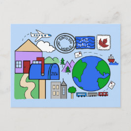 De Festividades Dia do Cartão Postal Mundial 2026 - transporte em 