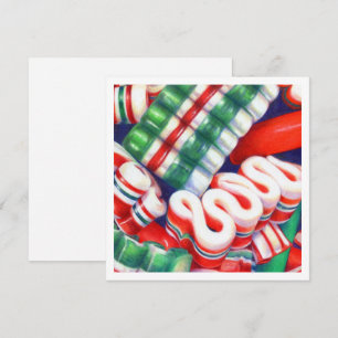 De Festividades DOCES EM FITA 5,25 Cartão Quadrado Plano