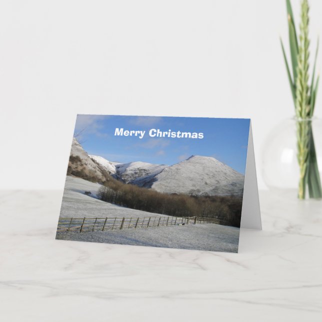 De Festividades Dovedale no cartão da neve (Frente)