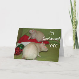 De Festividades É Natal! cartão