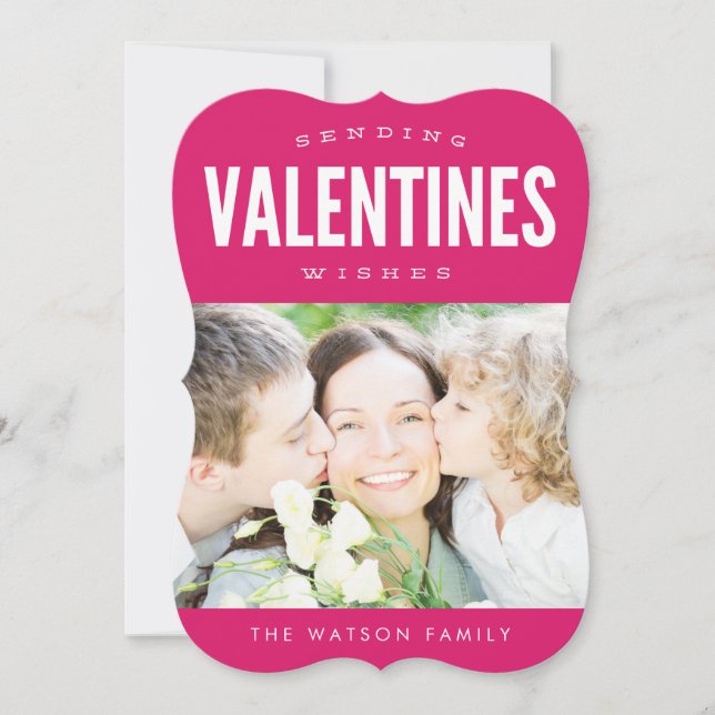 De Festividades Enviar Namorados Deseja Cartão com fotos Bonito (Frente)