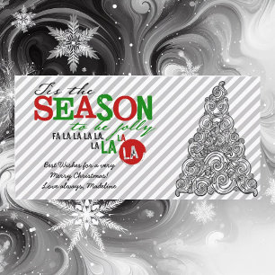 De Festividades Este é o Cartão com fotos da temporada