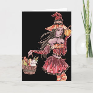 De Festividades Evania - cartão da bruxa