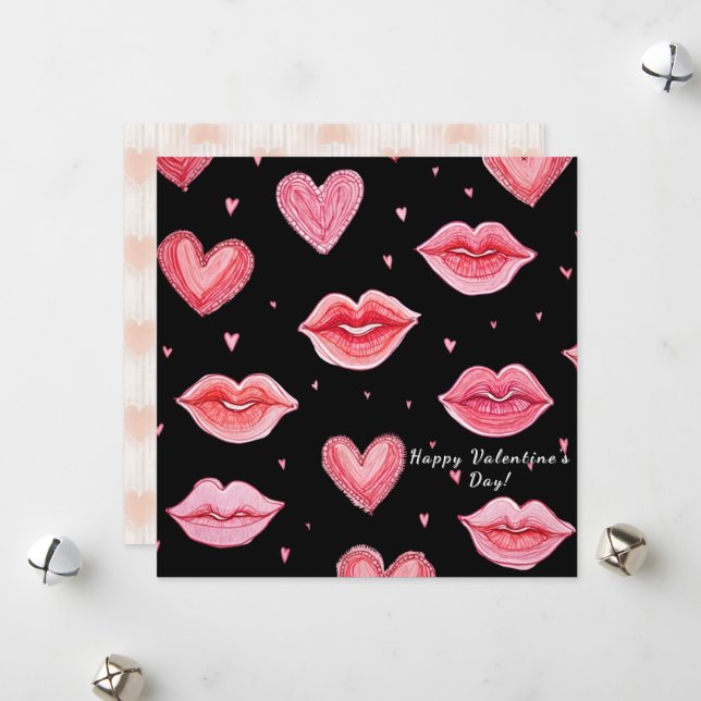 De Festividades Feliz Dia dos Namorados! Cartão do Dia dos Namorad (Frente/Verso In Situ)