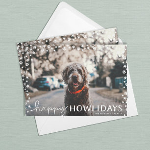 De Festividades Feliz feriado Pet Lover Cartão com fotos