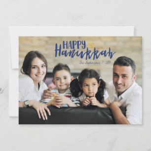 De Festividades Feliz Hanukkah Star do Cartão com fotos David Hol