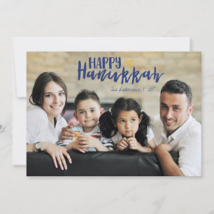 De Festividades Feliz Hanukkah Star do Cartão com fotos David Hol