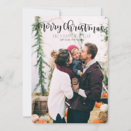 De Festividades Feliz Natal e um cartão do feliz ano novo