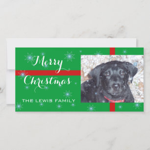 De Festividades Feliz Natal Personalize o Cartão com fotos Festivo