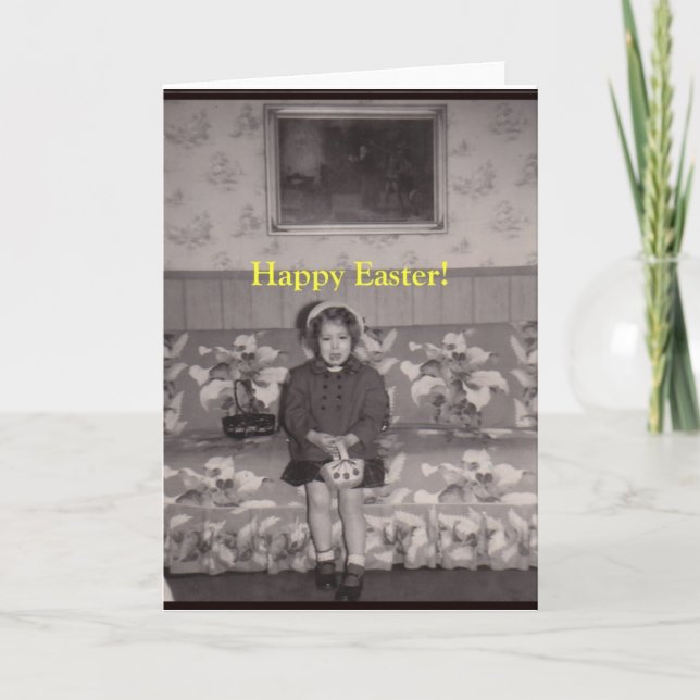 De Festividades Felz pascoa! Cartão (Frente)