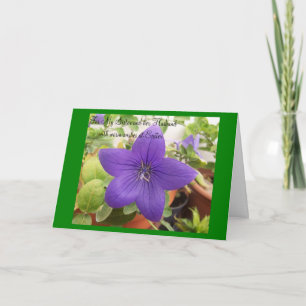 De Festividades Felz pascoa Irmã E Cartão Marido - Flor