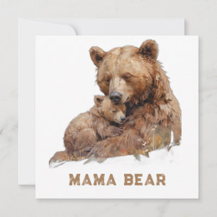 De Festividades *~* Foto MAMÃE URSO Ap72 Doce Cartão do Dia das M