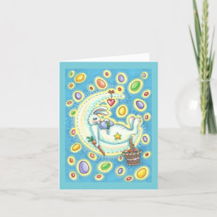 De Festividades JELLY BEAN DREAMS EASTER BUNNY NOTE CARTÃO Verse