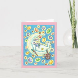 De Festividades JELLY BEAN DREAMS EASTER BUNNY NOTE CARTÃO Verse