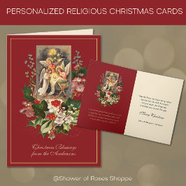 De Festividades Jesus anjo Natividade Natal Cartão