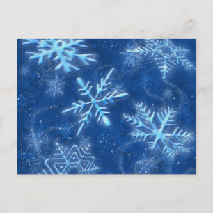 De Festividades Let It Snow Cartão Postal