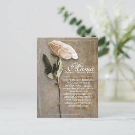 De Festividades Mama - simplesmente insubstituível - cartão postal