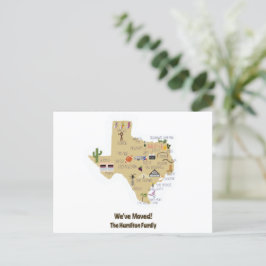 De Festividades Mudamos para o cartão postal do Texas