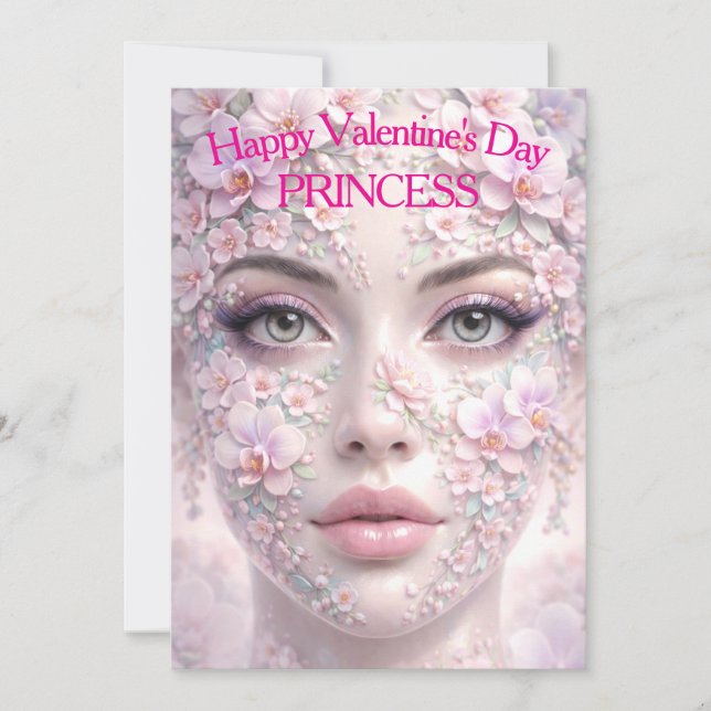 De Festividades Musa da Serenidade das Flores, Cartão do Dia dos N (Frente)