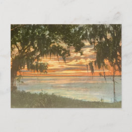 De Festividades Na estrada com cartão postal Holiday