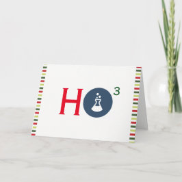 De Festividades Natal para o cartão dos cientistas!