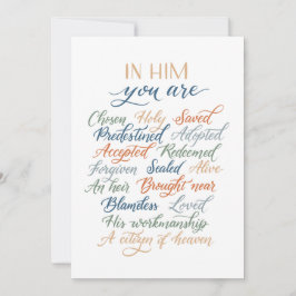 De Festividades Nele, você é o cartão