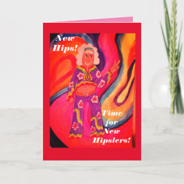 De Festividades Novo cartão Hips 3